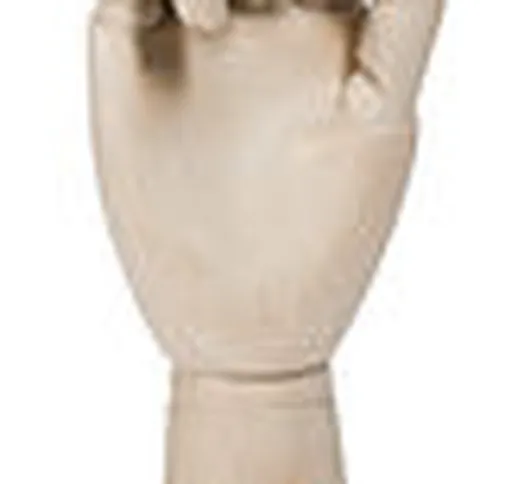 Decorazione Wooden Hand Large - / H 22 cm - Legno di  - Legno naturale - Legno