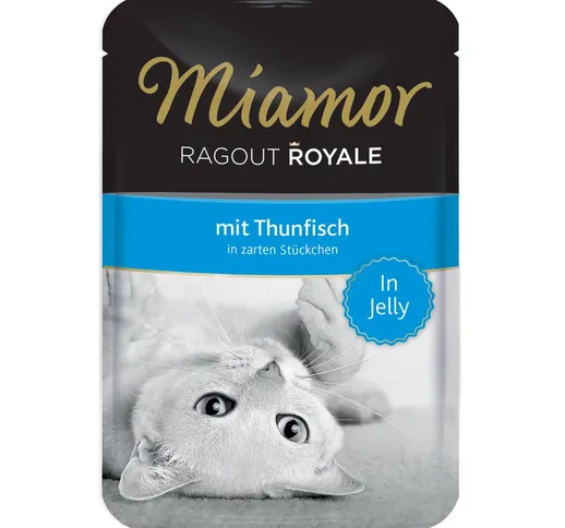 Miamor Ragù Royal in gelatina 22 x 100 g - Salmone