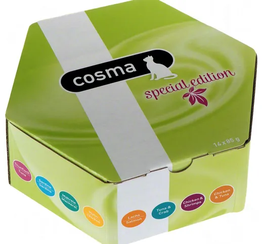 Affrettati! Cosma Box Gourmet 14 x 85 g - 12 gusti assortiti