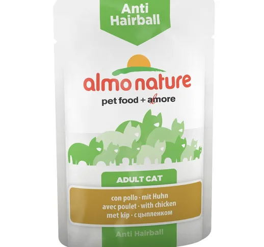 Almo Nature Anti Hairball Buste - Pollo 24 x 70 g