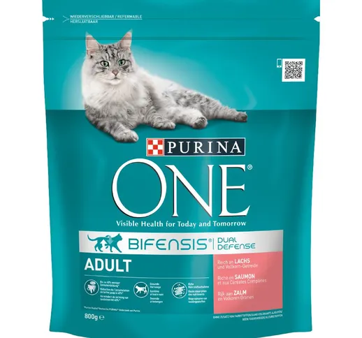 Purina ONE Adult Salmone & Cereali integrali - 3 kg