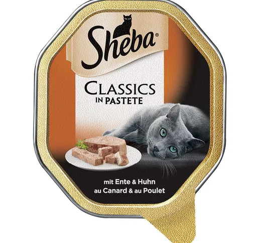 Sheba in vaschette 22 x 85 g - Finesse Mousse - Pollo