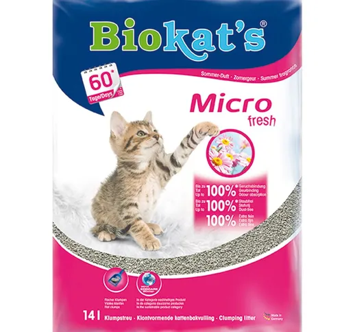 Lettiera Biokat's Micro Fresh - 14 l