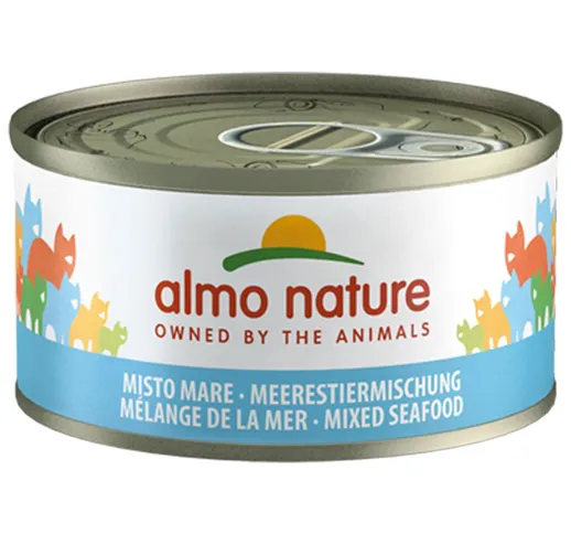 Almo Nature 6 x 70 g - Tonno e Gamberetti