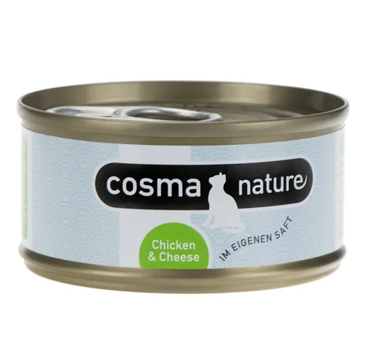 Cosma Nature 6 x 70 g - Pollo & Prosciutto