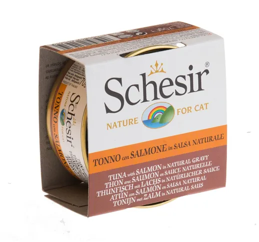 Schesir in Salsa naturale 6 x 70 g - Pollo con Gamberetti