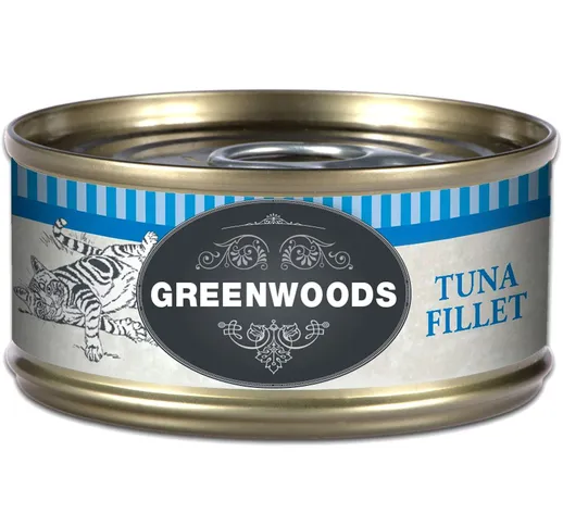 Fai scorta! Greenwoods Adult 12 x 70 g - Filetto di Pollo