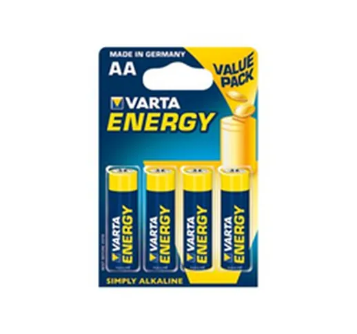 Pila Energy 4106 batteria - 4 x tipo aa - alcalina 4106229414