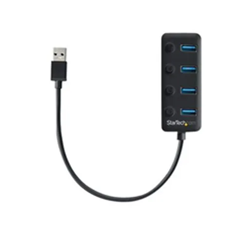 Hub .com hub usb 3.0 a 4 porte hb30a4aib