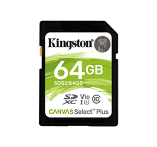 Secure Digital Canvas select plus - scheda di memoria flash - 64 gb - uhs-i sdxc sds2/64gb