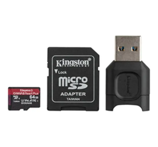 Micro SD Canvas react plus - scheda di memoria flash - 64 gb mlpmr2/64gb