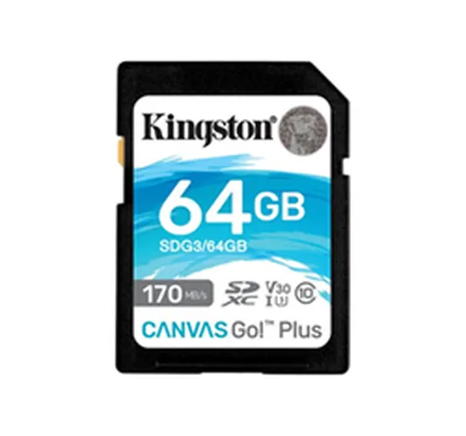 Secure Digital Canvas go! plus - scheda di memoria flash - 64 gb - uhs-i sdxc sdg3/64gb