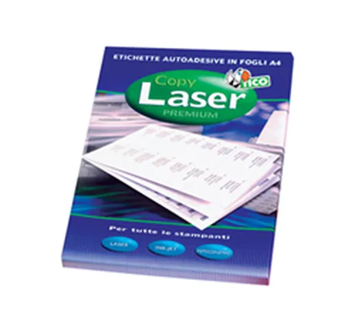 Copy laser premium - etichette - 1500 etichette - 70 x 50.8 mm lp4w-7050