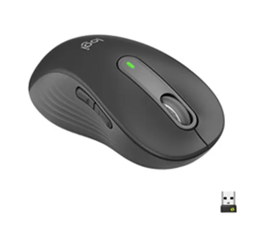 Mouse Signature m650 grande - mouse - taglia larga - bluetooth, 2.4 ghz 910-006236