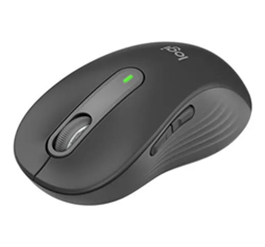 Mouse Signature m650 l left - mouse - taglia larga - bluetooth, 2.4 ghz 910-006239