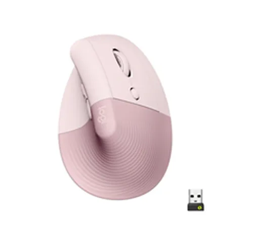 Mouse Lift vertical ergonomic mouse - mouse verticale - bluetooth, 2.4 ghz 910-006478