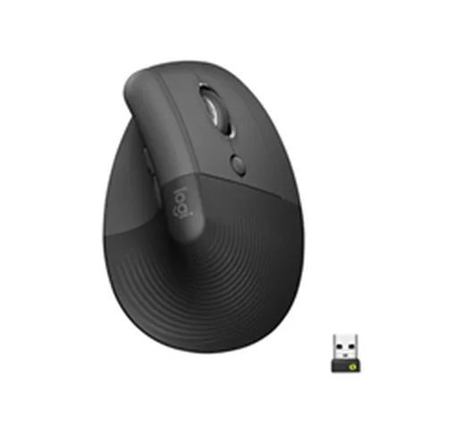 Mouse Lift for business - mouse verticale - bluetooth, 2.4 ghz - grafite 910-006494