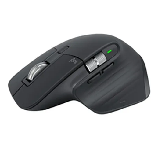 Mouse Series mx 3s - mouse - bluetooth, 2.4 ghz - grafite 910-006559