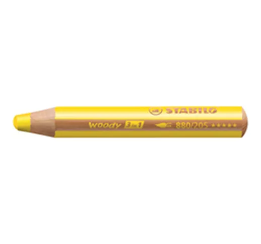 Woody 3 in 1 - pastello colorato - giallo 880/205