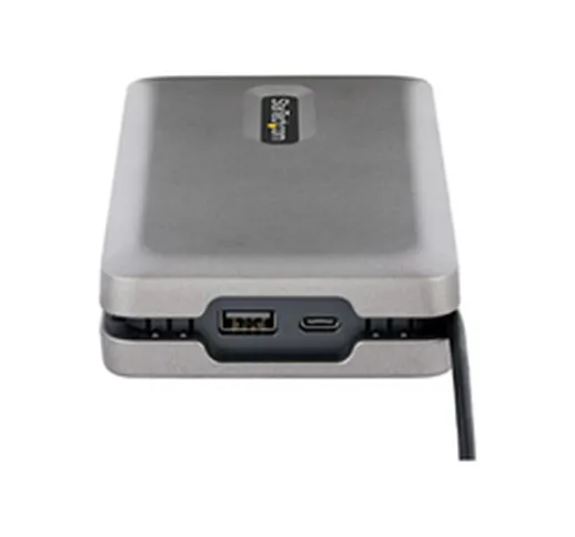 Docking station .com usb-c multiport adapter with usb-c dp alt mode video output / 4k h