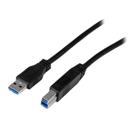 Cavo USB .com cavo usb 3.0 superspeed a a b certificato da 1 m - m/m usb3cab1m