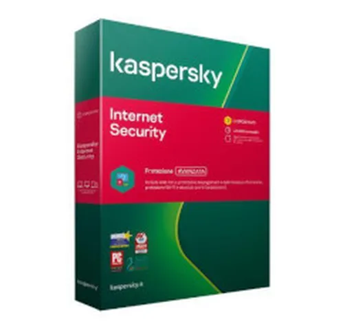 Software Internet security 2020 - box pack (1 anno) - 1 dispositivo kl1939t5afs-20slim