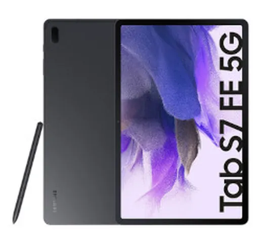 Tablet Galaxy Tab S7 FE 12.4'' 5G 64GB Nero