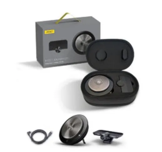Kit per videoconferenza PanaCast MS Meet Anywhere con Webcam, Speaker, Cavo USB e Borsa -...