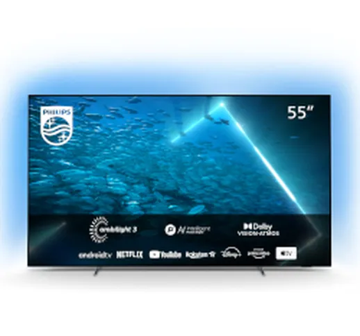 TV OLED 55OLED707 Ambilight 55 '' Ultra HD 4K Smart HDR Android TV