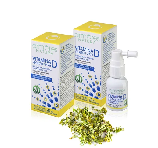 Integratore Vitamina D vegetale formato spray (2pz)