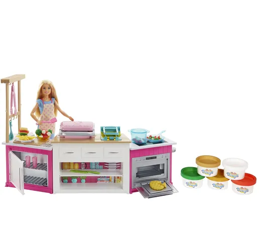 Barbie Cucina dei Sogni con bambola - 3+ anni