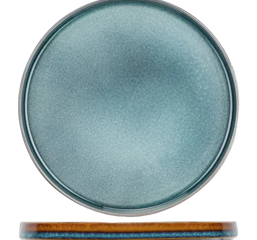 Piatto piano Quintana ; 14 cm (Ø); blu; rotonda; 6 pz. / confezione