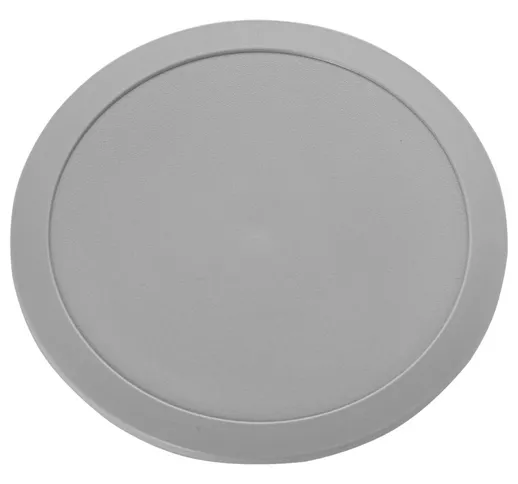 Coperchio Euro PP per bicchieri ; 14 cm (Ø); grigio; 10 pz. / confezione