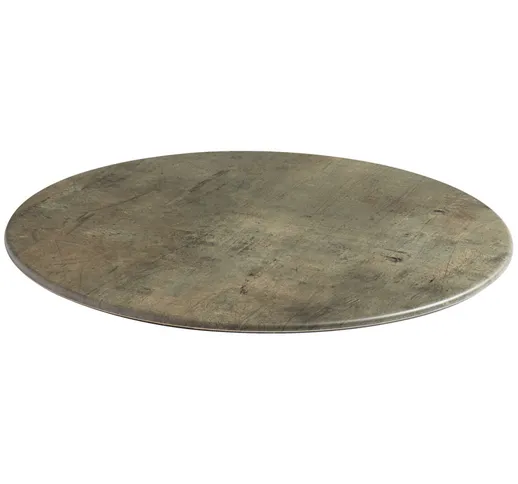 Piano tavolo Finando rotondo ; 70 cm (Ø); cemento; rotonda