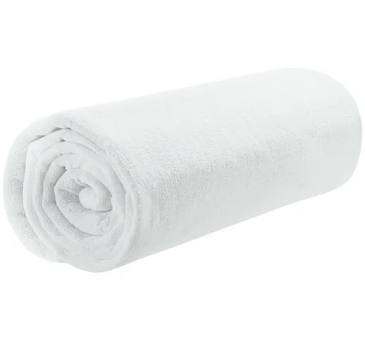 Lenzuola con elastici Spugna ; 90-100x190-200 cm (LxL); bianco