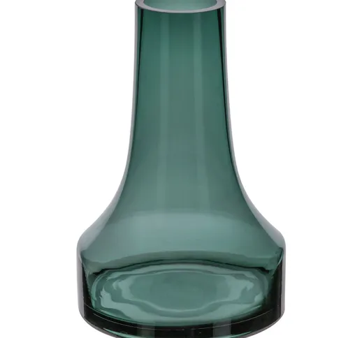 Vaso in vetro Himari VEGA; 16.5x25 cm (ØxH); verde