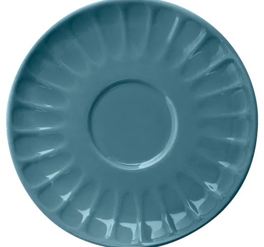 Piattino sottotazza da tè/cappuccino Bel Colore VEGA; 14 cm (Ø); blu; 6 pz. / confezione