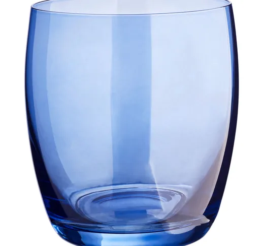 Bicchiere Amantea Crystal VEGA; 450ml, 8.2x9.9 cm (ØxH); blu; 6 pz. / confezione