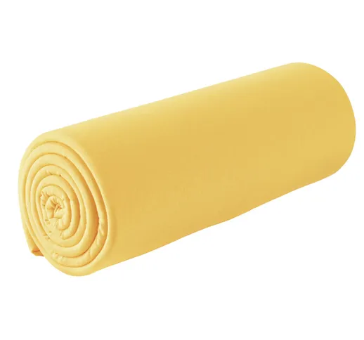 Lenzuola con elastici Louisianna ; 90-100x190-200 cm (LxL); giallo