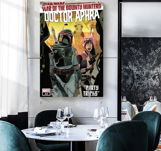 Star Wars Doctor Aphra (2020-) #12 Canvas Art Poster e Wall Art Picture Print Modern Famil...