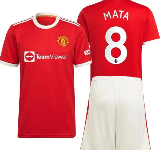 Maglia da calcio Manchester United 21 22 Home Abbigliamento sportivo da calcio 2021 2022 M...