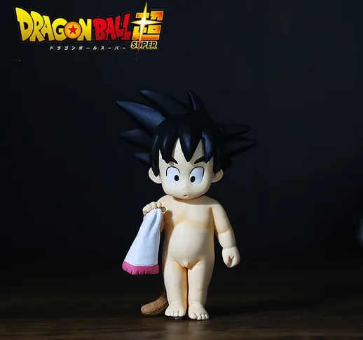 Anime giapponese carino doccia lampada culo infanzia Wukong baby dragon ball modello fatto...