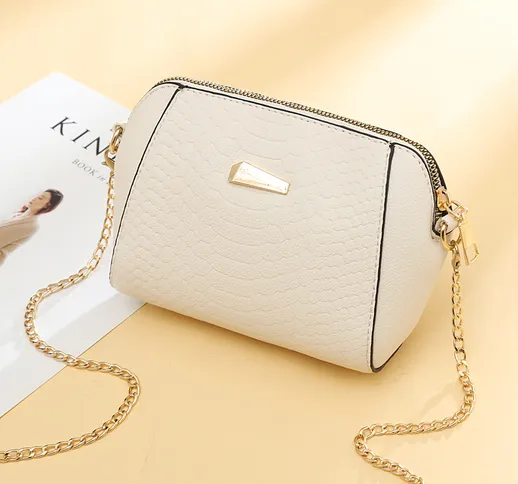 Nuova moda Mini borsa da donna multistrato con cambio semplice borsa a mano Borsa per cell...