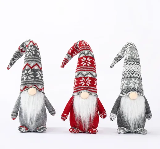 Commercio estero nuova decorazione natalizia fornisce bambola bambola senza volto in stile...