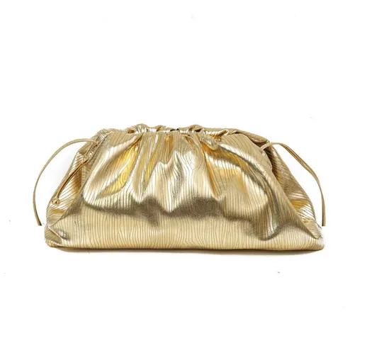 borse e borsette di marca della borsa del progettista di lusso argento pochette da sera bo...
