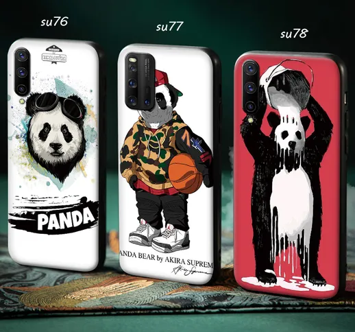 Custodia protettiva Apple phone case cartone animato The Three Bare Bears TPU iPhone 12 /...