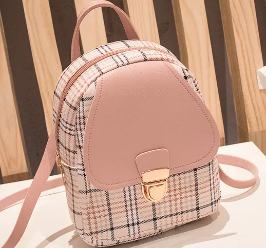 Pelletteria Casuale Borsa da donna Femmina Tempo libero Stampato Blocco di colore Plaid