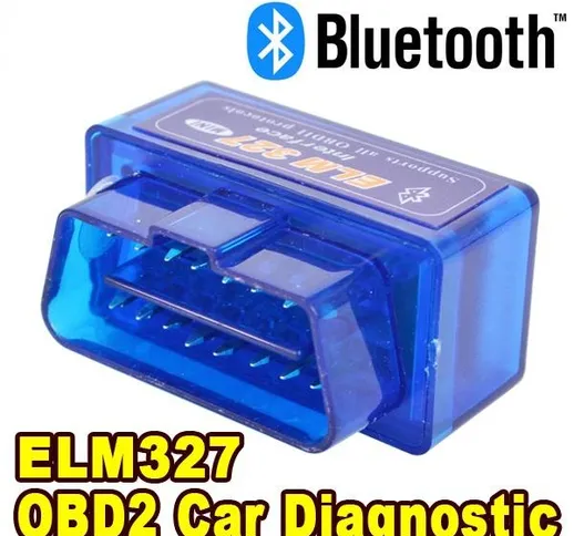 Bluetooth ELM327 Ultima Versione V2.1 V1.5 Auto OBD Scanner Strumento di Lettore di Codice...