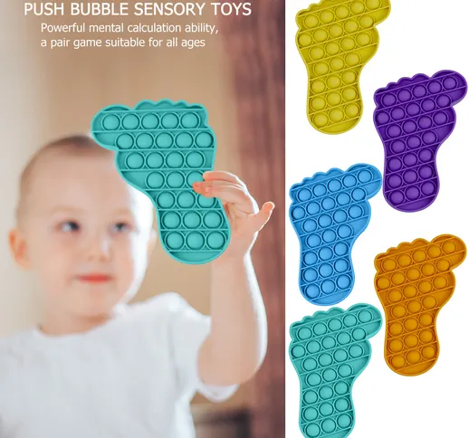 New Push Bubble Fidget Antistress Toys Adult Kids Pop Fidget It Sensory Toy Autismo Specia...