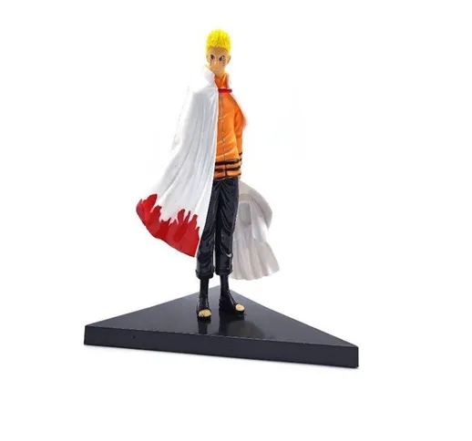 Anime Naruto modello nuovo grande Naruto bianco Naruto altezza ufficio circa 17-18 cm